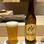鮨 せい大 - エビス　瓶ビール