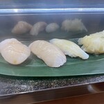 仙令鮨 JR仙台駅 3階店 - 真イカ、カンパチ、ほたて