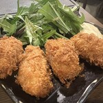 かき小屋 飛梅 - カキフライ