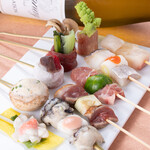 串カツとワイン 揚八 - 12月限定 旬の串カツ!!