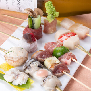 12月限定の旬の串カツ