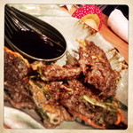 東池袋 魚金 - もずくの天ぷら