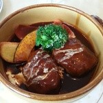 レストラン アバンティ - アークランチの煮込みハンバーグ