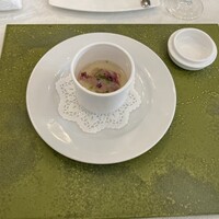 レストラン ミッテ - 新郎新婦お好きなものアレンジ - 親族の結婚式に参列。新郎新婦の好きな食材をふんだん使用した特別なコース料理とのこと(料金不明のため使用金額は空欄にしています)。