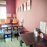 パティシエさうち - イートインスペース