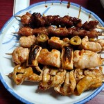 萬太郎 - ねぎま しろ カシラ