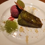 SOUP'S ON - 抹茶のブリュレバスクチーズケーキ