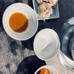 安樂亭 神栖店 - ちょい飲みセット　豚足