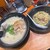 石田一龍 - 料理写真:濃厚ラーメン　半チャーハン