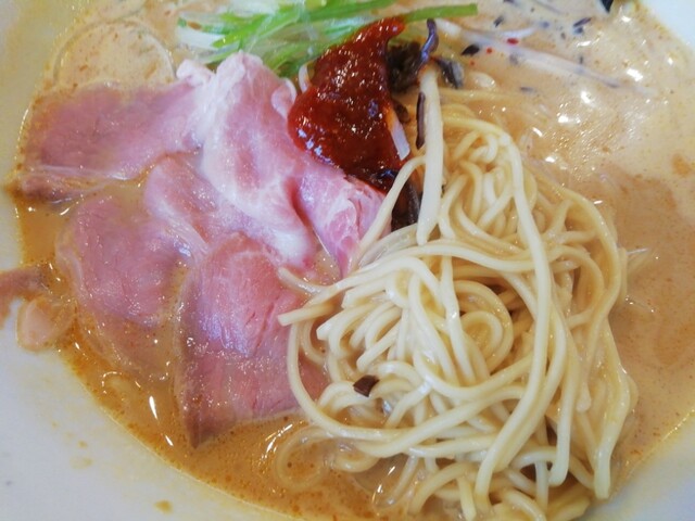 純米濃厚味噌ラーメンばんがり - 柳原（ラーメン）の写真