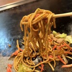 きくや - ソースが薄く、でも全体に絡んでて良き