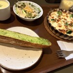 アルタイル - ブロッコリーとホタテのグラタン