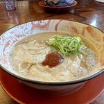 拉麺 空海 - 白豚骨ラーメン！