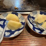 きくや - サービス③  ラ・フランス〜♪