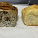 石井屋 - ロールパンの断面