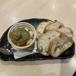 北澤倶楽部 - つぶ貝がなかったのでホタテでにんにくバター焼きを作ってもらいました