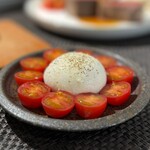 ロピア - 前菜③激甘ミニトマトとブッラータチーズ