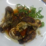 まるしん - 鰻の肝焼きです。