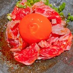 板前焼肉一笑 - ユッケ