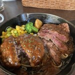 近江牛ステーキとがぶ飲みワイン ニクバルモダンミール 大津店 - 