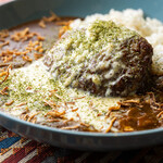 チーズインハンバーグカレー