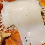 寿し晴 - 刺身 イカ    新鮮で美味しい