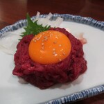 焼肉 山河 - ・「さくらユッケ(¥825)」