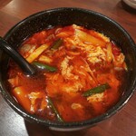 焼肉 山河 - ・「カルビスープ(¥696)」