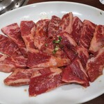 焼肉 山河 - ・「山河カルビ 3人前(¥858/人前)」