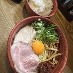 麺処 三鈷峰 - 海老辛油そば