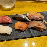 いわ志 本店 - 鮨6貫