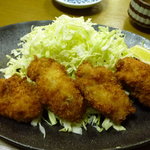 活魚 千葉屋 - 牡蠣フライ1100円