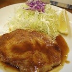 ロース生姜焼き