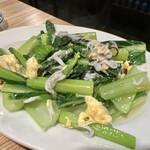 大衆酒場 BEETLE - しらすと青菜の卵炒め