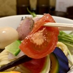 麺処 竹川 - トマト