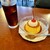 NAKANO ブリック - 料理写真:アイスコーヒー（550円）、クラシックプリン（500円）