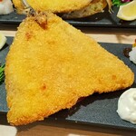 すし酒場 握わい - アジフライ＠アップ