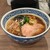 NOODLEパドル - 料理写真:生姜しょう油ラーメン ... 豚チャーシューが1枚、刻み玉ねぎ、ほうれん草、海苔（揚げてある?）が乗っていたかしら 