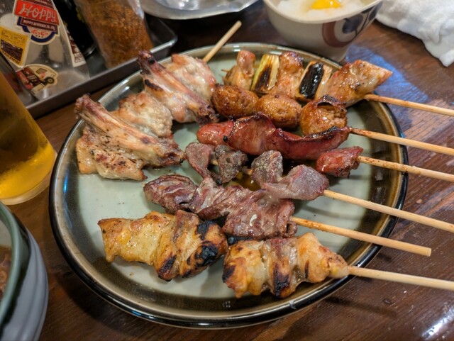 Tori Yasu Shi Ten - Takadanobaba/Yakitori (Grilled chicken skewers