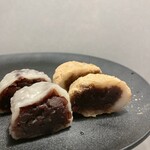 御菓子所 津島屋 - 薄皮まんじゅう＆おはぎ（きなこ）