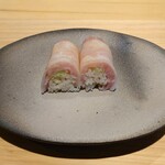 鮨 三心 - 鰤大根(柚子)