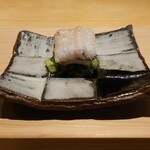 鮨 三心 - 穴ザク(伝助穴子ときゅうり)