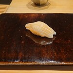 鮨 三心 - 剣先イカ(軽く酢漬け)