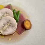 Si.ba.ki  - 津軽どりのバロティーヌ 根菜のポトフ