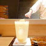 鮨 三心 - 自家製レモネード