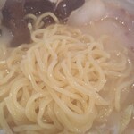 いち井 - 麺アップ