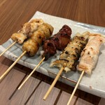 一気 - おまかせ5本串もり