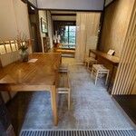 鮨 三心 - 待合室