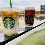 スターバックスコーヒー - 「アイスほうじ茶＆クラシックティーラテ Tall」550円税込み♫、「ジョイフルメドレーティーラテ Tall」570円税込み♫