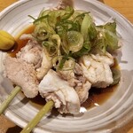 大衆日本酒バル ふとっぱらや - ブタアブラの酢醤油